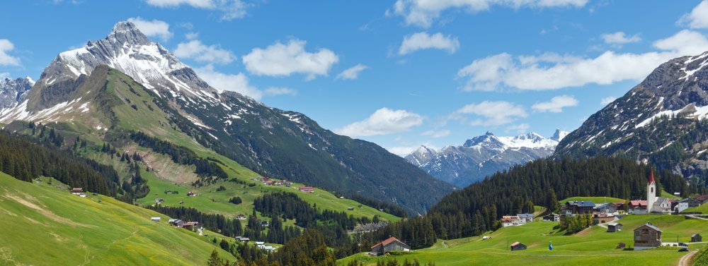Biberkopf Bergblick - Vorarlberg, Österreich